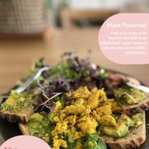 Front cover of the 76 page Vegan Meal Planner